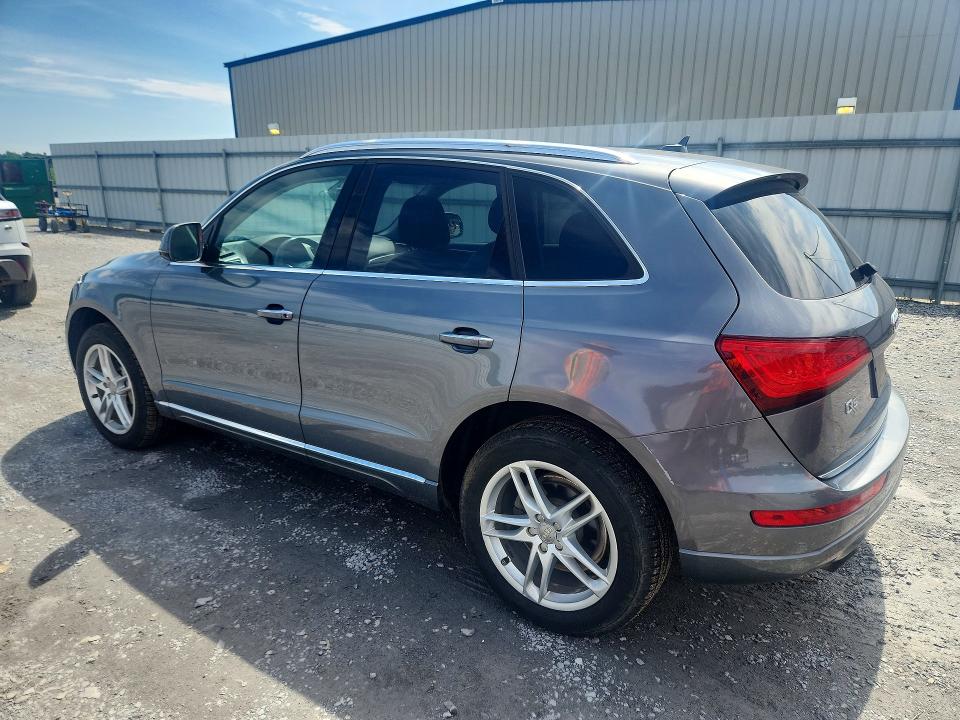 2015 Audi Q5 VIN WA1LFAFP7FA127475 COPART salvage auction — REAR END, NC - SALVAGE CERTIFICATE OF TITLE, sold $2,500 on 2026-07-29 (photo 2)