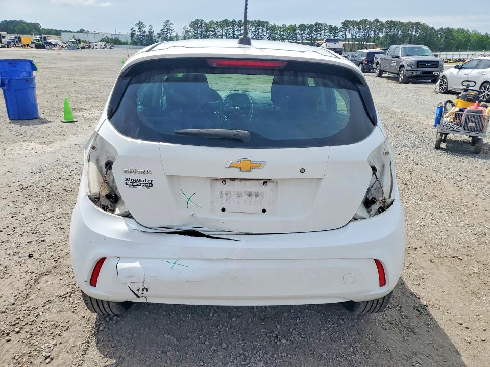2017 Chevrolet Spark VIN KL8CB6SAXHC757796 COPART salvage auction — REAR END, Nc - Salvage Certificate Of Title, sold $300 on 2026-07-27 (photo 6)