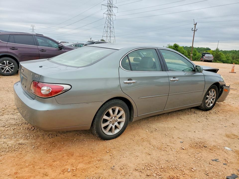 2003 Lexus ES VIN JTHBF30GX36013926 COPART salvage auction — FRONT END, Nc - Salvage Certificate Of Title, sold $300 on 2026-07-27 (photo 3)