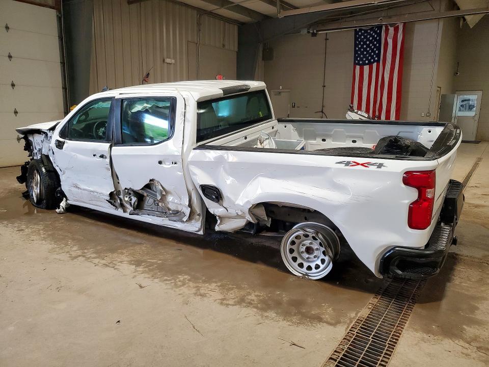 2024 Chevrolet Silverado VIN 1GCUDAED5RZ183704 COPART salvage auction — FRONT END, Pa - Certificate Of Salvage, sold $10,900 on 2026-07-29 (photo 2)