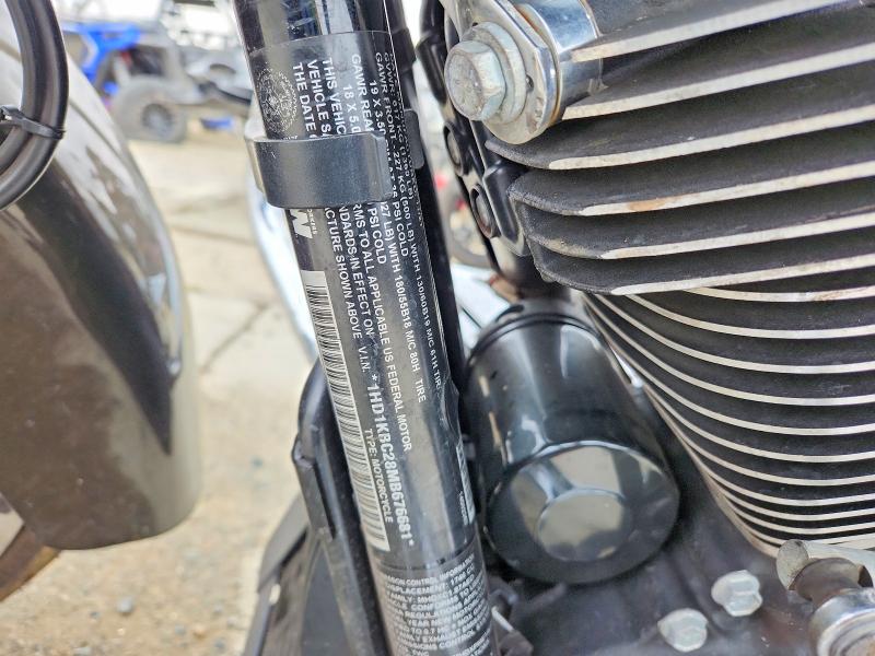 2021 Harley-davidson Flhx VIN 1HD1KBC28MB676681 COPART salvage auction — ALL OVER, Ca - Salvage Certificate, sold $7,800 on 2026-07-09 (photo 9)