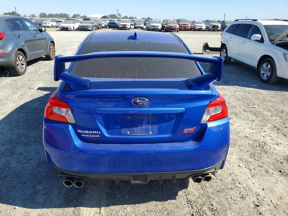 2021 Subaru Wrx VIN JF1VA2S63M9803456 COPART salvage auction — FRONT END, CA - DIS/DLR/EXP ONLY CLEAN TITLE (P), sold $12,800 on 2026-07-28 (photo 6)