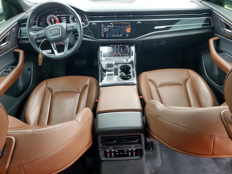 2021 Audi Q8 VIN WA1EVAF1XMD002490 COPART salvage auction — FRONT END, Tx - Salvage Vehicle Title, sold $17,600 on 2026-07-31 (photo 8)