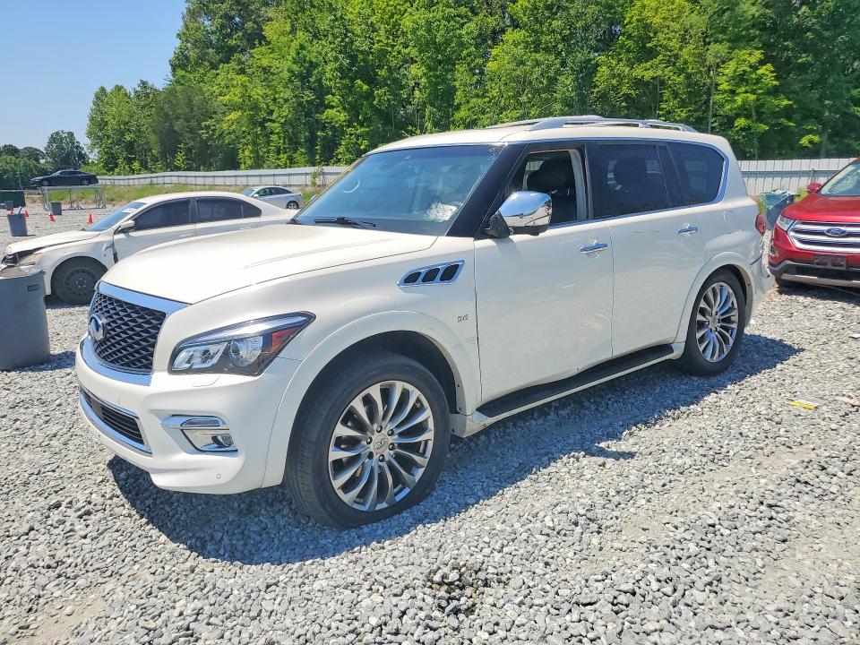 2017 Infiniti Qx80 VIN JN8AZ2NE6H9153780 COPART salvage auction — NORMAL WEAR, Wv - Dealer Only Clean Title, sold $5,500 on 2026-07-29 (photo 1)