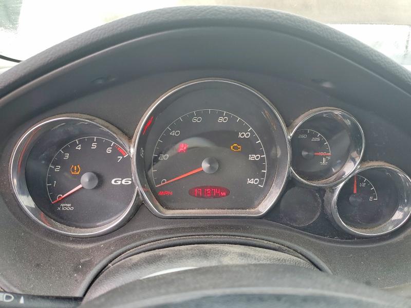 2008 Pontiac G6 VIN 1G2ZH57N984198178 COPART salvage auction — FRONT END, Ok - Cert Of Title-Salvage, sold $275 on 2026-07-09 (photo 9)