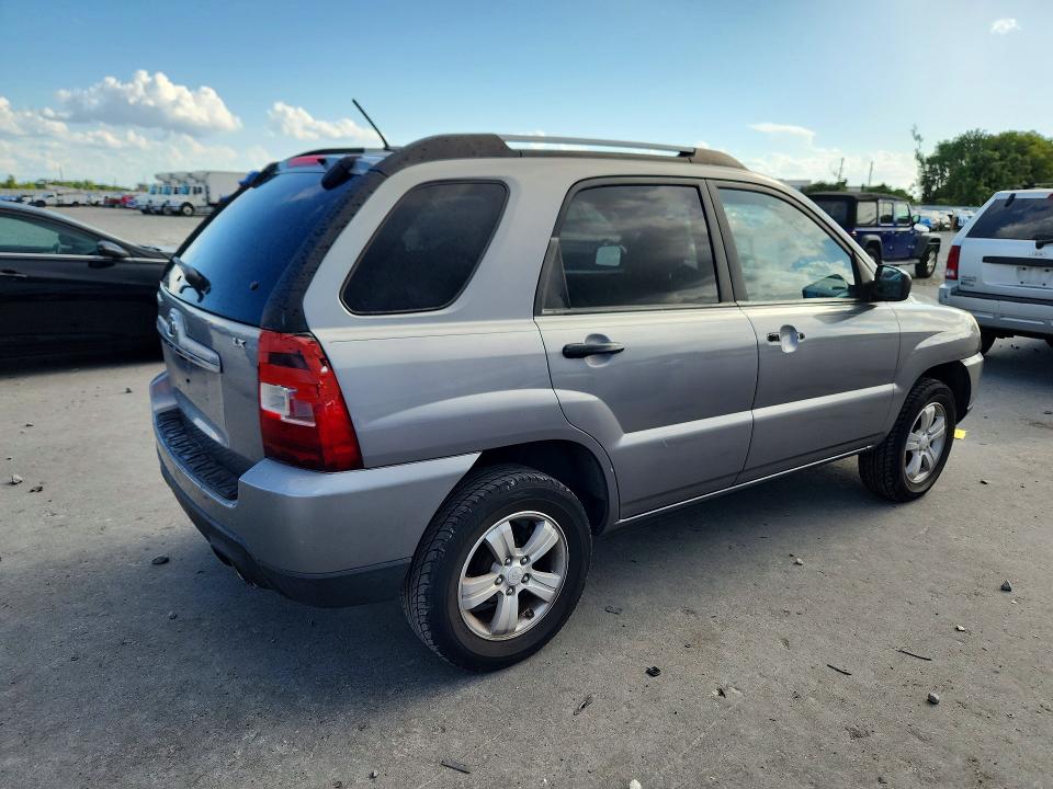 2009 Kia Sportage VIN KNDJF724397603038 COPART salvage auction — FRONT END, FL - CERT OF TITLE SLVG REBUILDABLE, sold $1,300 on 2026-07-13 (photo 3)