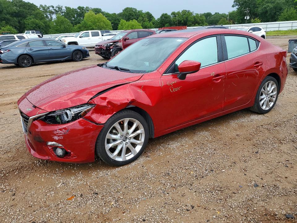 2014 Mazda 3 VIN JM1BM1W31E1209382 COPART salvage auction — FRONT END, Fl - Cert Of Title Slvg Rebuildable, sold $2,000 on 2026-07-14 (photo 1)
