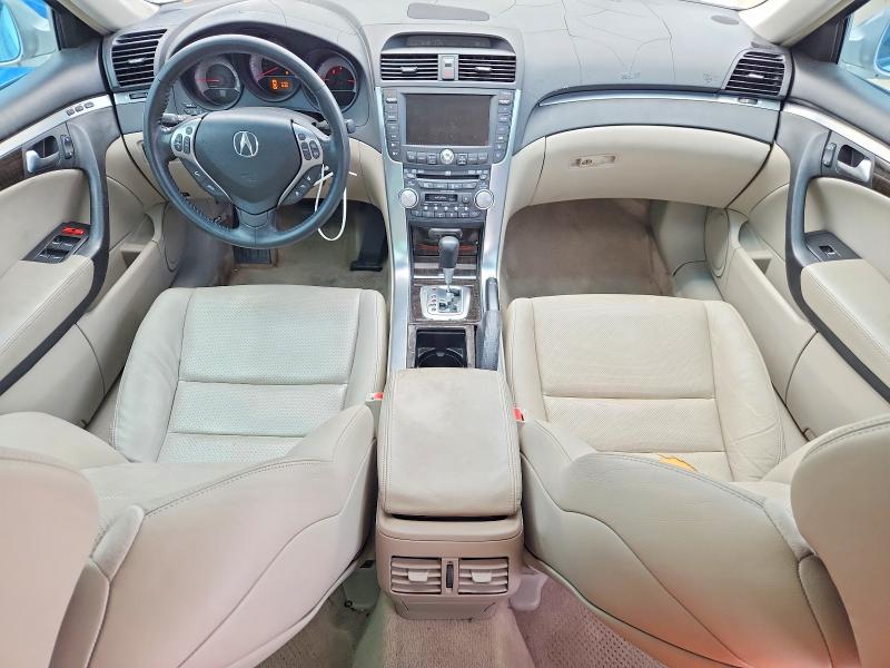 2008 Acura Tl VIN 19UUA66218A056322 COPART salvage auction — FRONT END, TX - SALVAGE VEHICLE TITLE, sold $1,200 on 2026-08-03 (photo 8)