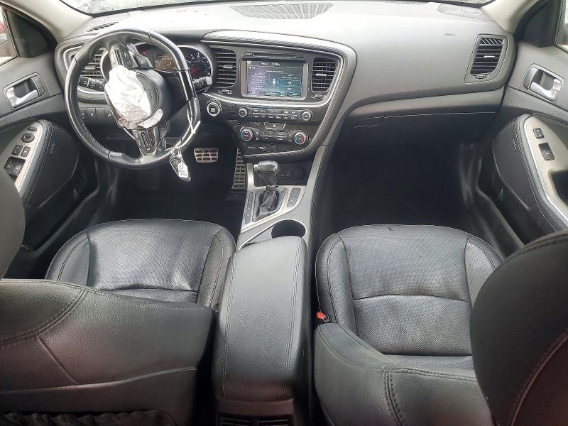 2015 Kia Optima VIN 5XXGR4A69FG495000 COPART salvage auction — FRONT END, Ca - Salvage Certificate, sold $125 on 2026-07-13 (photo 8)