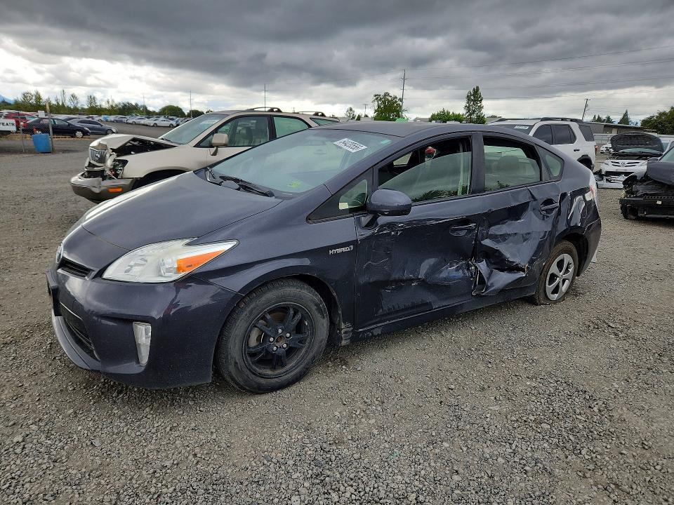 2014 Toyota Prius VIN JTDKN3DU8E0384464 COPART salvage auction — SIDE, Or - Salvage Title Certificate, sold $2,950 on 2026-07-28 (photo 1)