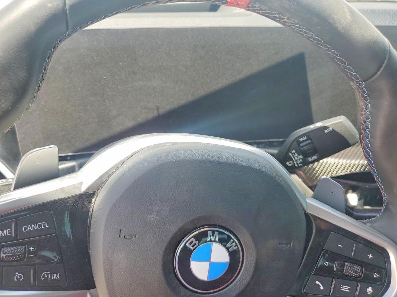 2025 BMW M3 VIN 3MW59FT08S8F83742 COPART salvage auction — WATER/FLOOD, Fl - Cert Of Title-Slvg Rebld Flood, sold $28,500 on 2026-07-21 (photo 9)