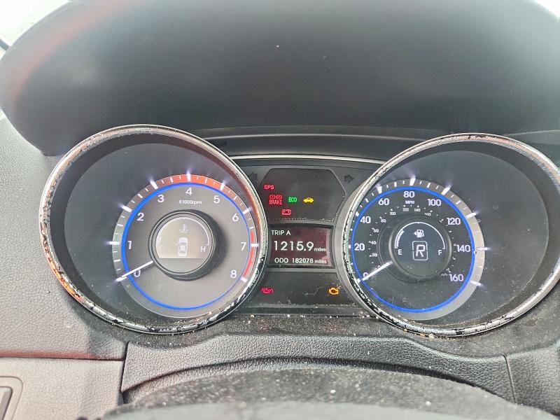 2013 Hyundai VIN 5NPEB4AC6DH781129 COPART salvage auction — FRONT END, Md - Cert Of Salvage > 75% Damage, sold $125 on 2026-07-23 (photo 9)