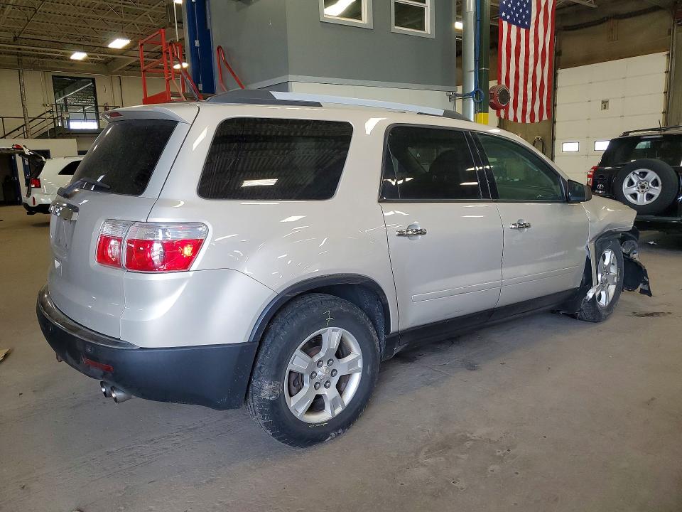 2011 Gmc Acadia VIN 1GKKRPED7BJ272520 COPART salvage auction — FRONT END, Mn - Cert Of Title-Salvage, sold $1,350 on 2026-07-30 (photo 3)