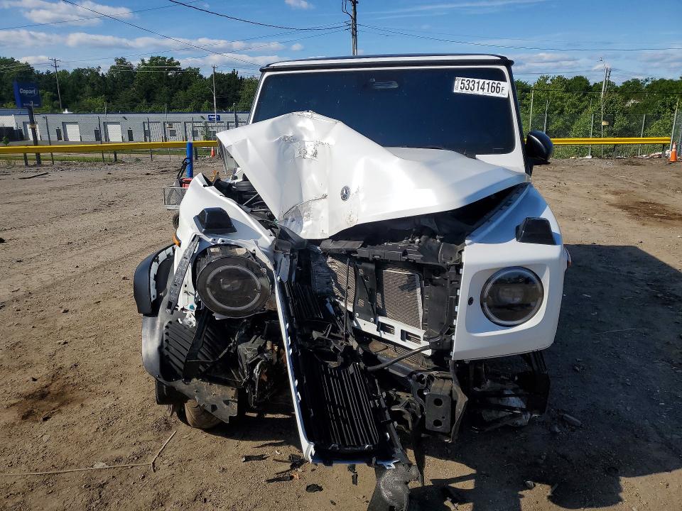 2025 Mercedes-benz G-klasse VIN W1NWM0AB4SX035187 COPART salvage auction — FRONT END, Md - Cert Of Salvage > 75% Damage, sold $425 on 2026-07-21 (photo 5)