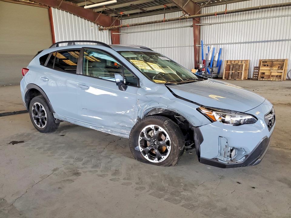 2021 Subaru Xv VIN JF2GTAPC3MH393254 COPART salvage auction — FRONT END, Ca - Salvage Certificate, sold $3,150 on 2026-07-13 (photo 4)