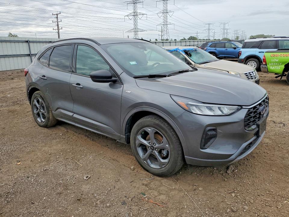 2024 Ford Escape VIN 1FMCU9MN3RUB50441 COPART salvage auction — REAR END, IL - SALVAGE CERTIFICATE, sold $7,700 on 2026-07-28 (photo 4)