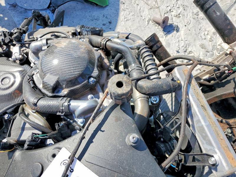 2021 Kawasaki Zx VIN JKBZXVL10MA000736 COPART salvage auction — FRONT END, Ga - Cert Of Title-Salvage, sold $60 on 2026-07-30 (photo 8)