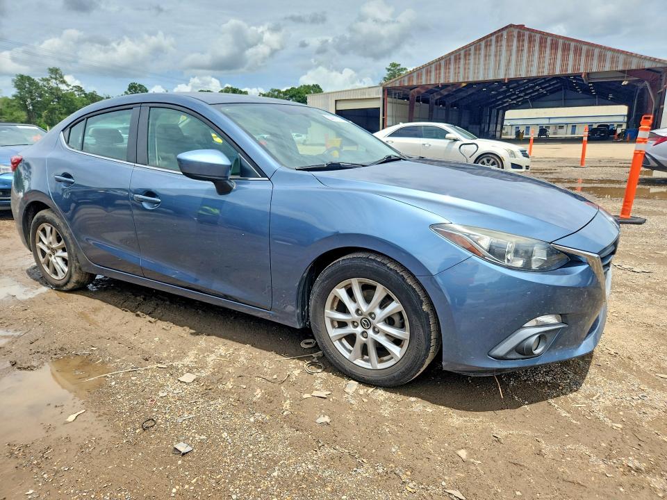 2015 Mazda 3 VIN 3MZBM1V78FM207571 COPART salvage auction — WATER/FLOOD, Tx - Salvage Title-Flood Damage, sold $1,750 on 2026-07-02 (photo 4)