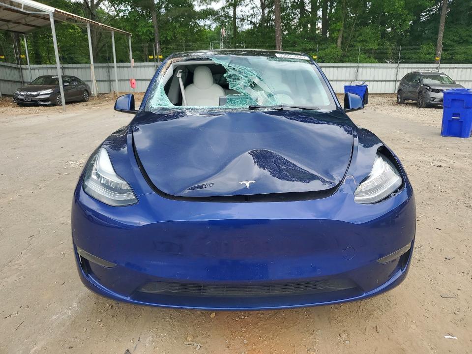 2021 Tesla Model y VIN 5YJYGDEEXMF274842 COPART salvage auction — FRONT END, Ga - Cert Of Title-Salvage, sold $9,300 on 2026-07-24 (photo 5)