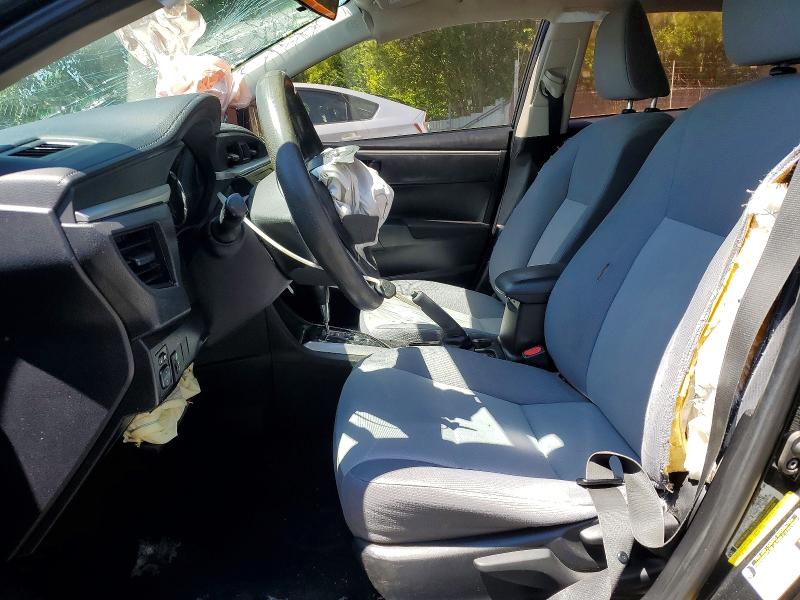 2015 Toyota Corolla VIN 5YFBURHE8FP244785 COPART salvage auction — FRONT END, Or - Salvage Title Certificate, sold $1,350 on 2026-07-15 (photo 7)