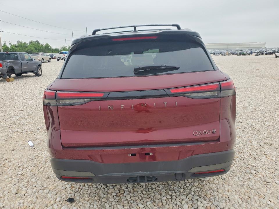 2026 Infiniti VIN 5N1AL1HU8TC342688 COPART salvage auction — FRONT END, Tx - Salvage Vehicle Title, sold $15,200 on 2026-07-02 (photo 6)