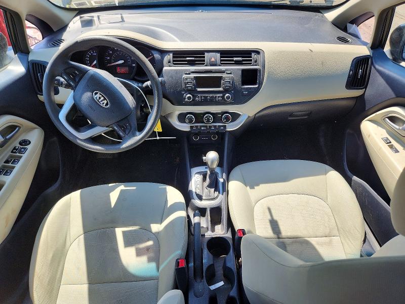 2013 Kia Rio VIN KNADM4A34D6268099 COPART salvage auction — FRONT END, Ny - Certificate Of Title, sold $1,550 on 2026-07-09 (photo 8)