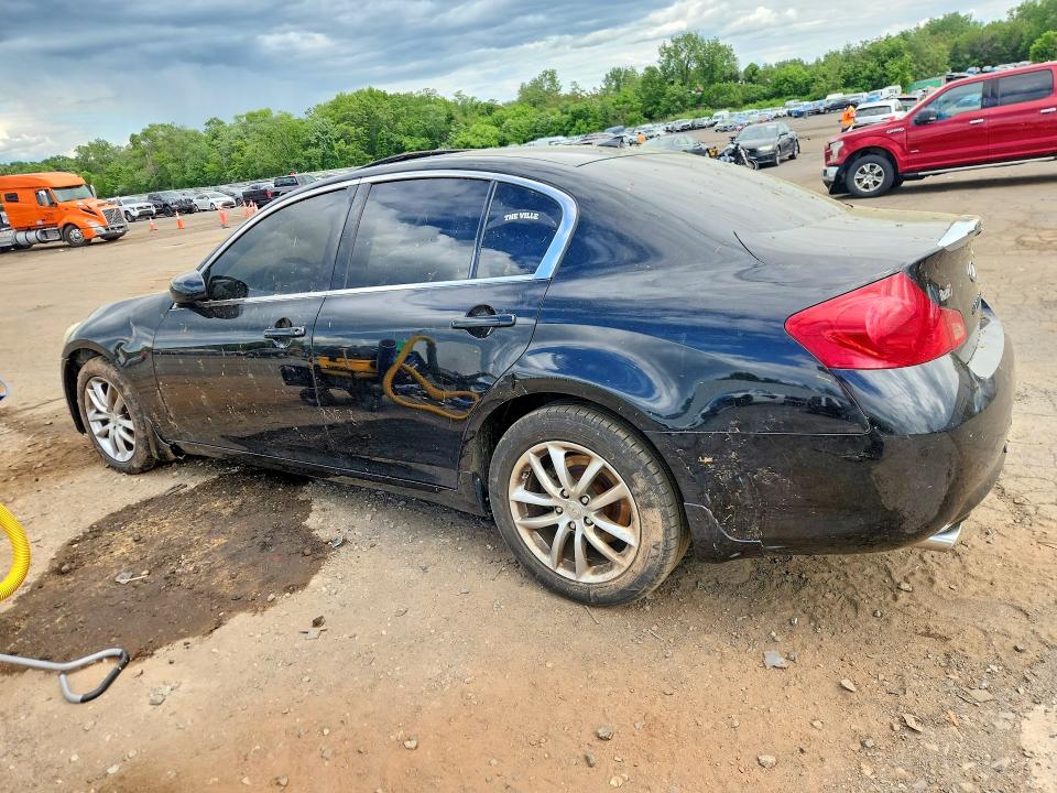 2008 Infiniti G35 VIN JNKBV61F18M273578 COPART salvage auction — SIDE, CT - CERT OF TITLE-SALVAGE, sold $500 on 2026-07-31 (photo 2)
