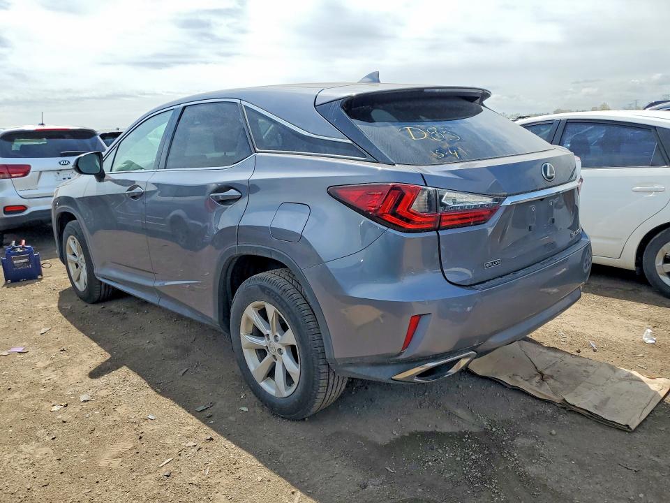 2016 Lexus Rx 350 VIN 2T2BZMCA2GC002175 COPART salvage auction — MINOR DENT/SCRATCHES, IL - CERTIFICATE OF TITLE (P), sold $13,200 on 2026-07-28 (photo 2)
