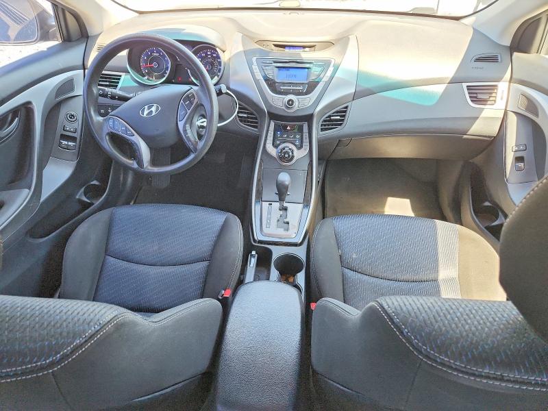2013 Hyundai Elantra VIN KMHDH6AE5DU014123 COPART salvage auction — FRONT END, Ga - Cert Of Title-Salvage, sold $925 on 2026-07-07 (photo 8)
