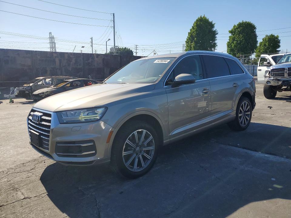 2017 Audi Q7 VIN WA1LAAF77HD008647 COPART salvage auction — REAR END, Ca - Dis/Dlr/Exp Only Clean Title, sold $7,500 on 2026-07-08 (photo 1)