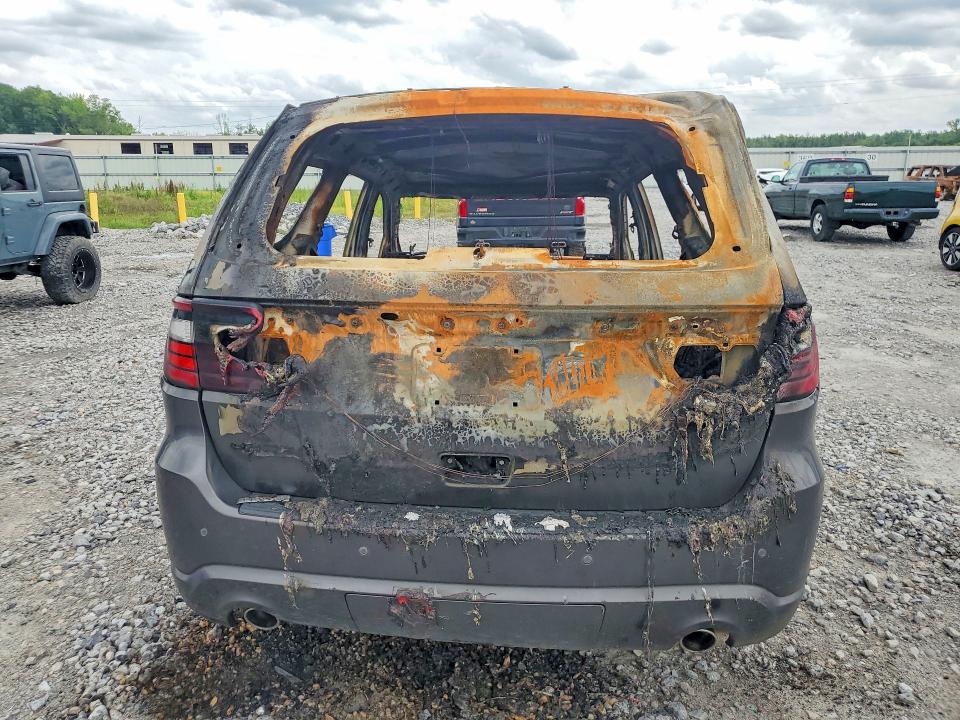 2020 Dodge Durango VIN 1C4RDHAG3LC162598 COPART salvage auction — BURN, AL - CERT OF TITLE-PARTS ONLY SALVG, sold $275 on 2026-07-09 (photo 6)