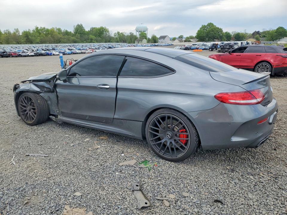 2018 Mercedes-benz C-klasse VIN WDDWJ8HB1JF675680 COPART salvage auction — FRONT END, SC - CERT OF TITLE-SALVAGE, sold $21,300 on 2026-07-10 (photo 2)