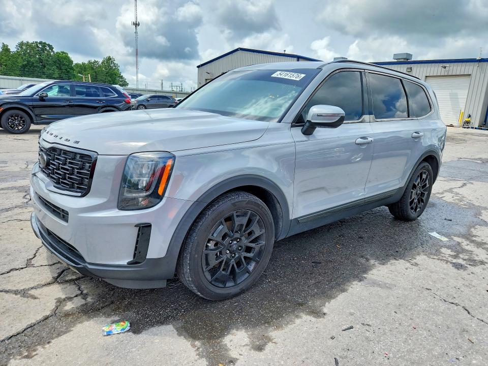 2021 Kia Telluride VIN 5XYP3DHC7MG169640 COPART salvage auction — FRONT END, Co - Public - Salvage Title, sold $8,900 on 2026-07-08 (photo 1)