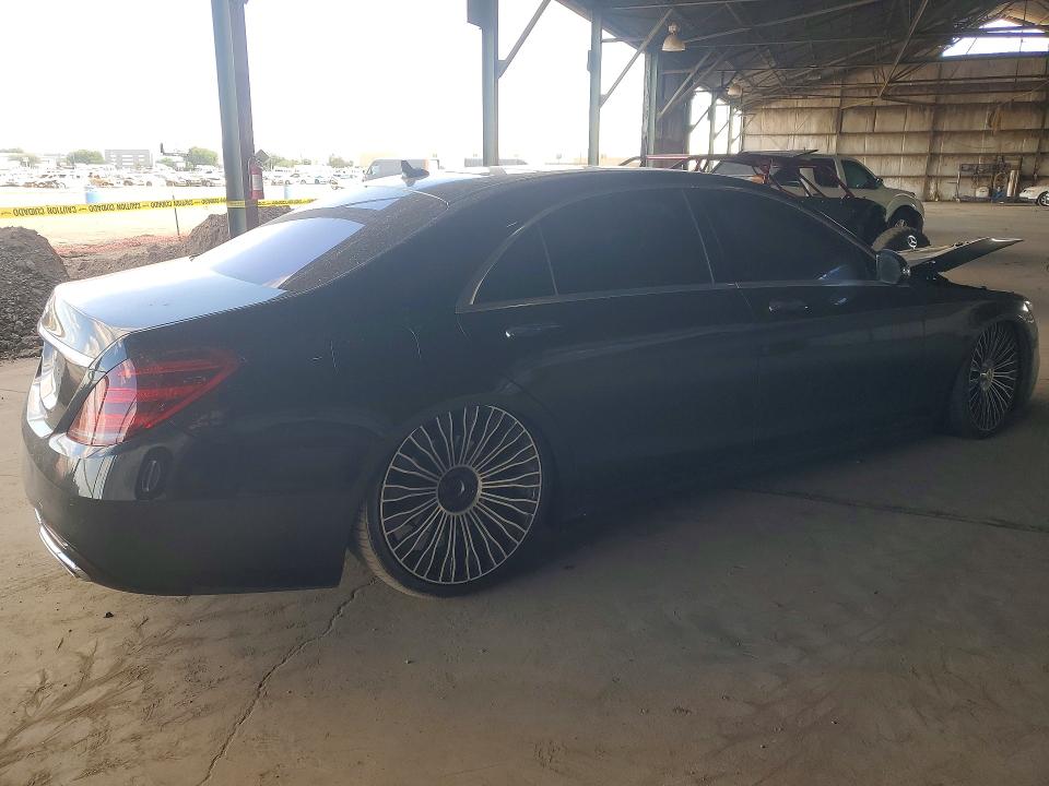 2018 Mercedes-benz S class VIN WDDUG6GB3JA345757 COPART salvage auction — ENGINE BURN, AZ - CERT OF TITLE - SALVAGE, sold $2,200 on 2026-07-22 (photo 3)