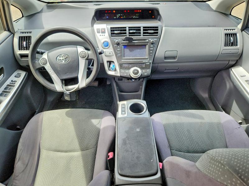 2013 Toyota Prius v VIN JTDZN3EU8D3243159 COPART salvage auction — REAR END, Il - Salvage Certificate, sold $1,200 on 2026-07-09 (photo 8)