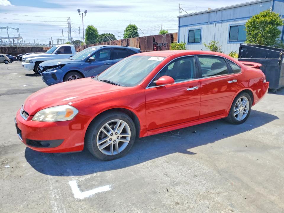 2013 Chevrolet Impala VIN 2G1WC5E31D1221983 COPART salvage auction — REAR END, Ca - Salvage Certificate, sold $375 on 2026-07-08 (photo 1)