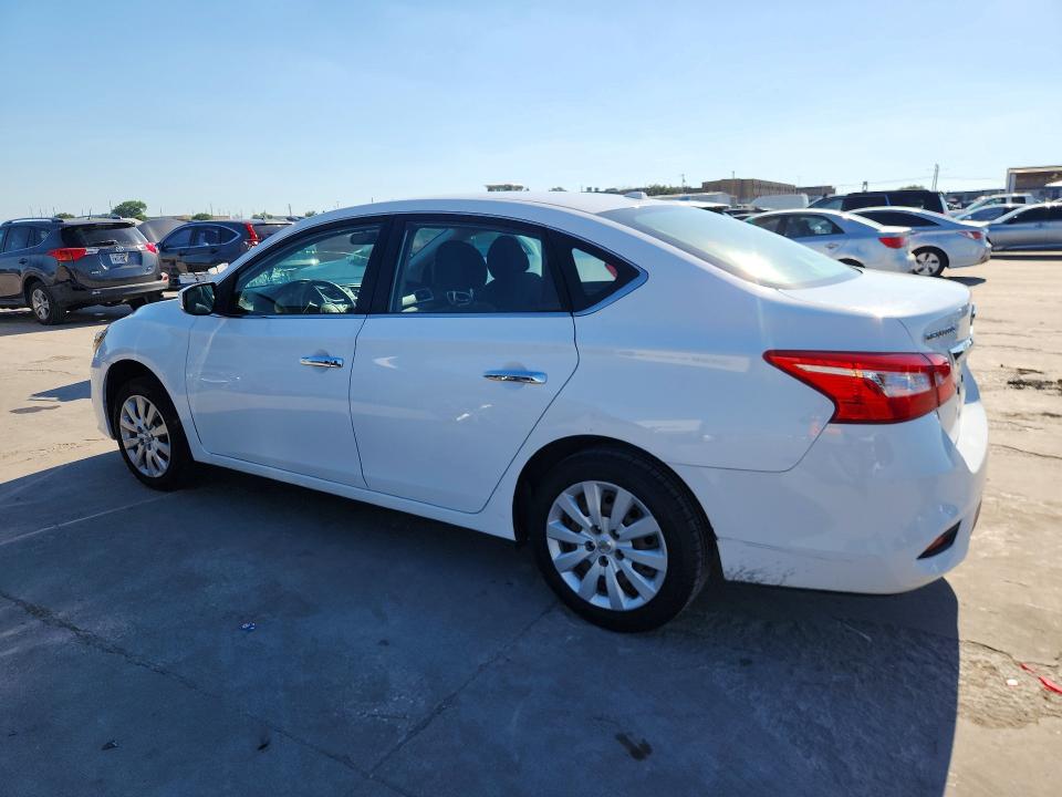 2017 Nissan Sentra VIN 3N1AB7AP1HY275500 COPART salvage auction — FRONT END, TX - SALVAGE VEHICLE TITLE, sold $1,600 on 2026-08-25 (photo 2)
