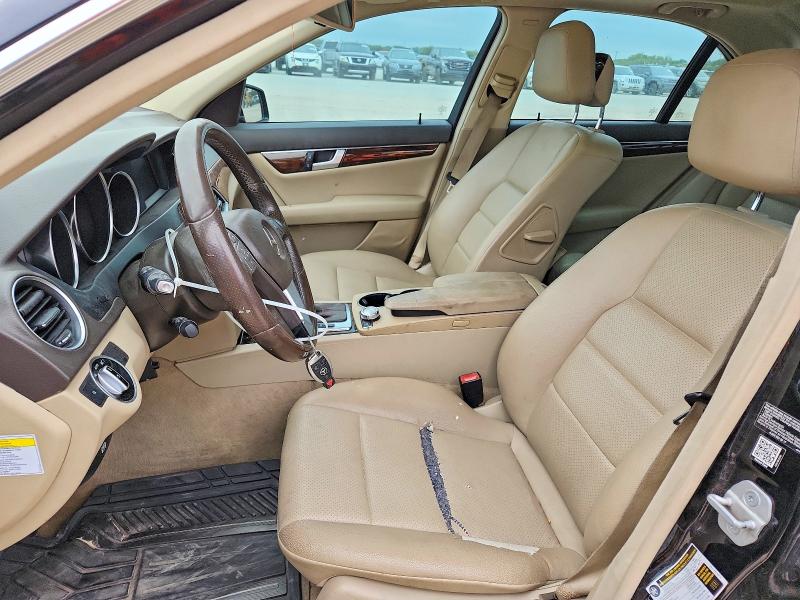 2014 Mercedes-benz VIN WDDGF4HB8EA937387 COPART salvage auction — REAR END, Mo - Salvage Certificate Of Title, sold $850 on 2026-07-09 (photo 7)