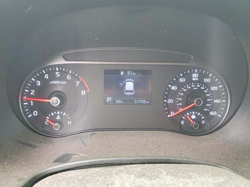 2020 Kia Soul VIN KNDJ23AU3L7090452 COPART salvage auction — HAIL, Ia - Cert Of Title-Salvage Title, sold $3,650 on 2026-07-08 (photo 9)