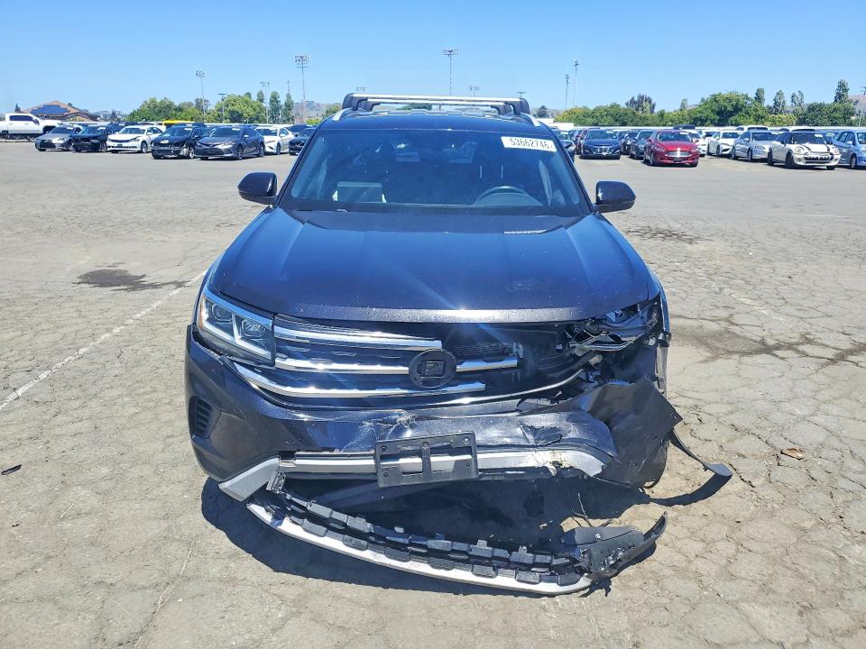 2020 Volkswagen VIN 1V21E2CA7LC215589 COPART salvage auction — FRONT END, Ca - Salvage Certificate, sold $4,800 on 2026-07-10 (photo 5)
