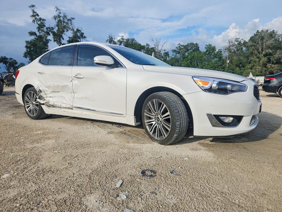 2015 Kia Cadenza VIN KNALN4D78F5181094 COPART salvage auction — SIDE, Fl - Cert Of Title Slvg Rebuildable, sold $1,000 on 2026-07-07 (photo 4)