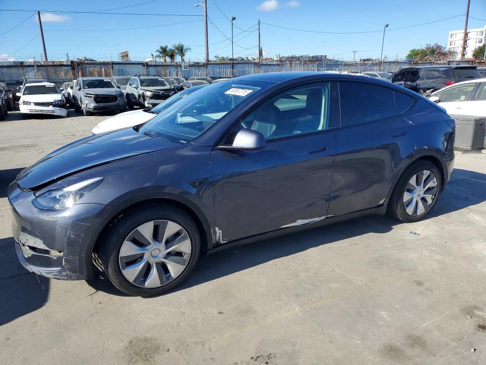 2023 Tesla Model y VIN 7SAYGDED3PF941314 COPART salvage auction — SIDE, Ca - Salvage Certificate, sold $12,600 on 2026-07-29 (photo 1)