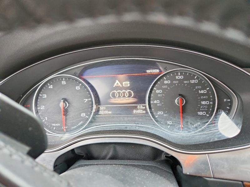 2016 Audi A6 VIN WAUFGAFC5GN079530 COPART salvage auction — FRONT END, Md - Cert Of Salvage > 75% Damage, sold $1,500 on 2026-07-09 (photo 9)