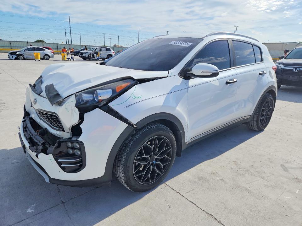 2018 Kia VIN KNDPN3AC2J7466175 COPART salvage auction — FRONT END, Tx - Salvage Vehicle Title, sold $2,850 on 2026-07-10 (photo 1)