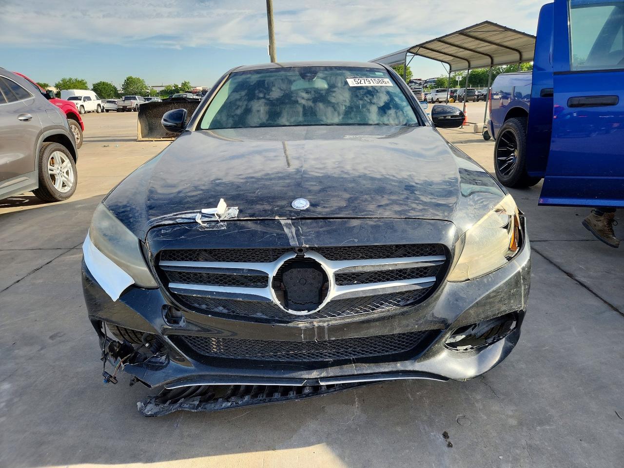 2016 Mercedes-Benz C-Class VIN 55SWF4JB9GU161330 COPART salvage auction — Side, TX - CERTIFICATE OF TITLE, sold $1,150 on 2026-07-09 (photo 5)