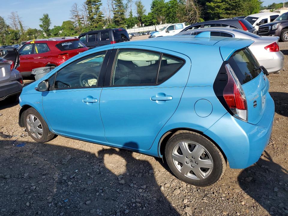 2015 Toyota Prius VIN JTDKDTB34F1114155 COPART salvage auction — FRONT END, ID - SALVAGE CERTIFICATE OF TITLE, sold $425 on 2026-07-27 (photo 2)