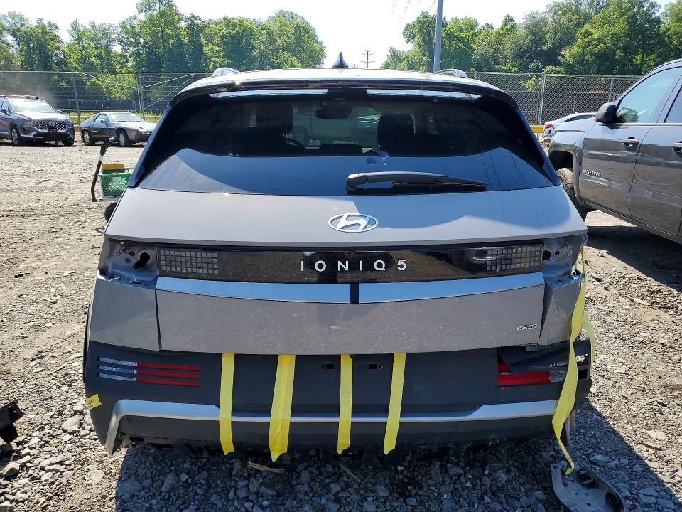 2025 Hyundai Ioniq VIN 7YAKNDDC4SY030430 COPART salvage auction — REAR END, Va - Cert Of Title - Salvage, sold $775 on 2026-07-31 (photo 6)