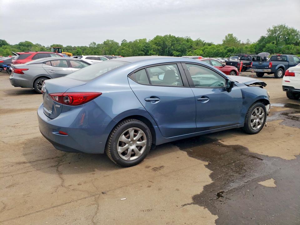 2015 Mazda 3 VIN JM1BM1T79F1264929 COPART salvage auction — FRONT END, Ct - Cert Of Title-Salvage, sold $1,050 on 2026-07-02 (photo 3)