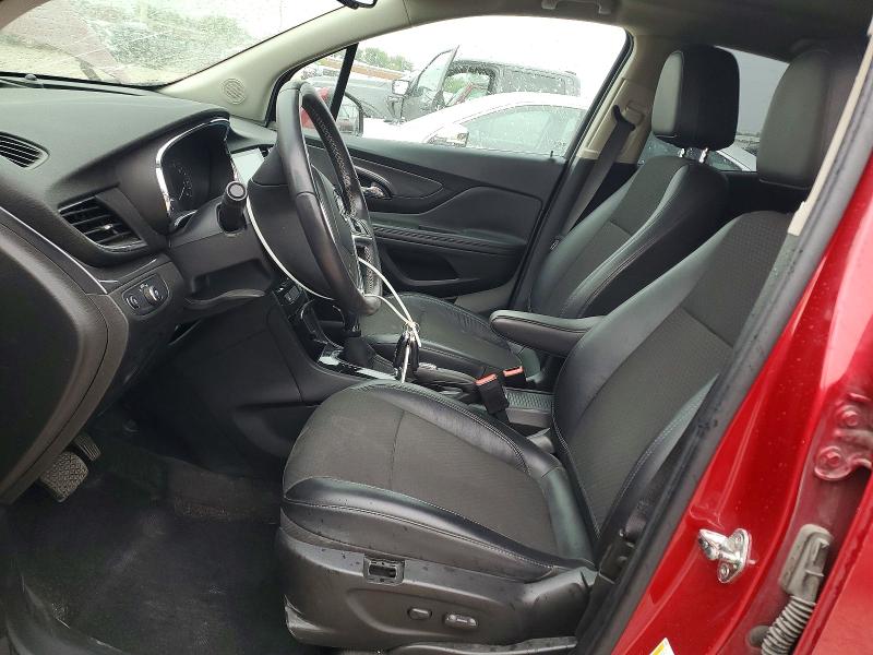 2017 Buick Encore VIN KL4CJESB4HB161824 COPART salvage auction — HAIL, Ia - Cert Of Title-Salvage Title, sold $3,050 on 2026-07-15 (photo 7)