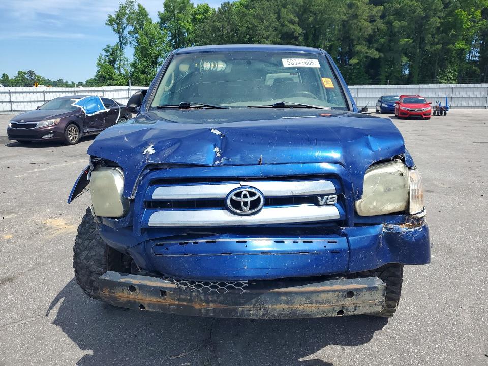 2006 Toyota Tundra VIN 5TBDT44166S511715 COPART salvage auction — FRONT END, Nc - Salvage Certificate Of Title, sold $1,250 on 2026-07-23 (photo 5)